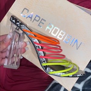 CAPE ROBBIN NEON HEELS